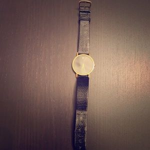 Black Movado watch